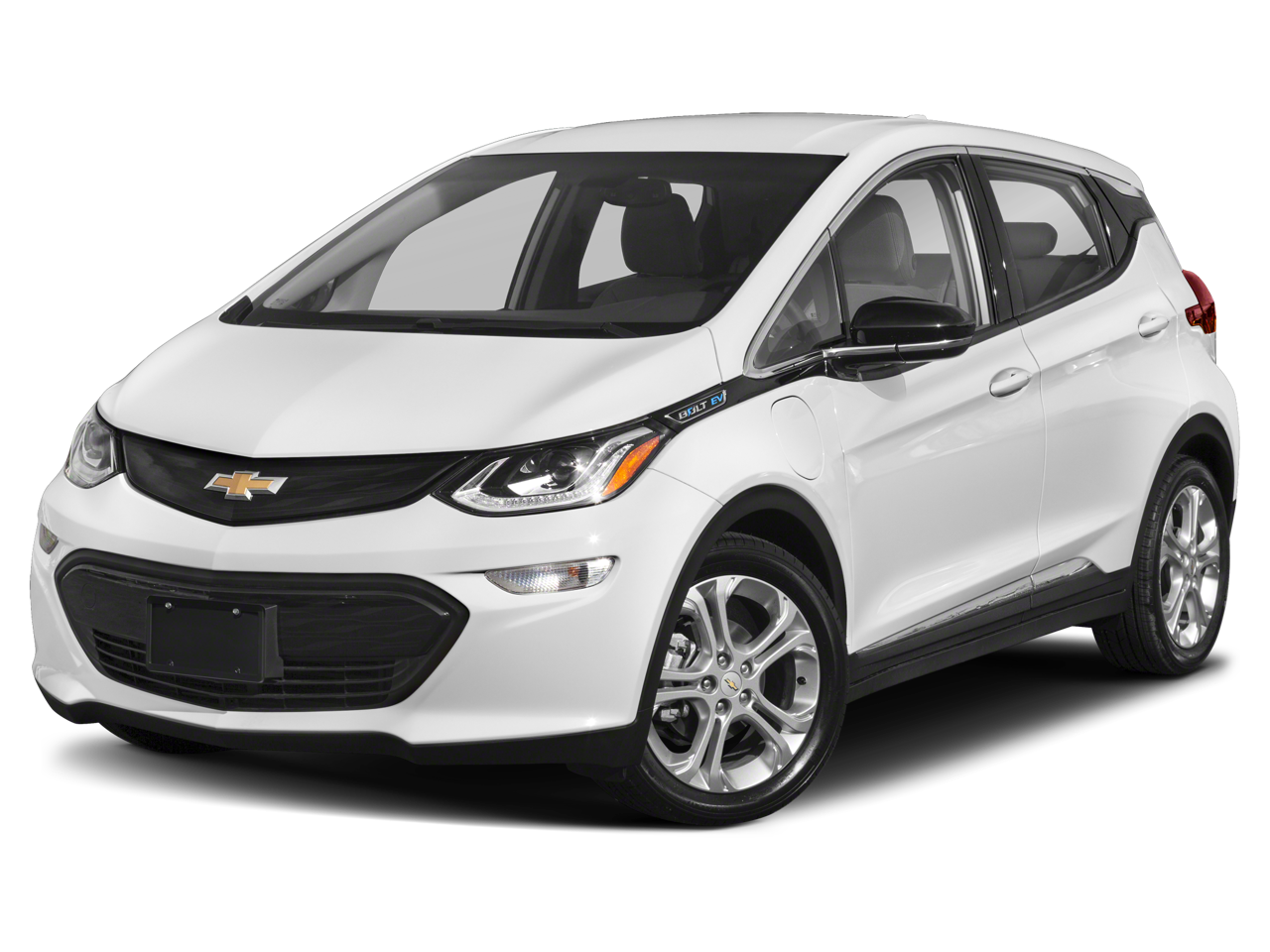 2019 Chevrolet Bolt EV LT in Includes (Tus) Black Grille.) — front three-quarter view
