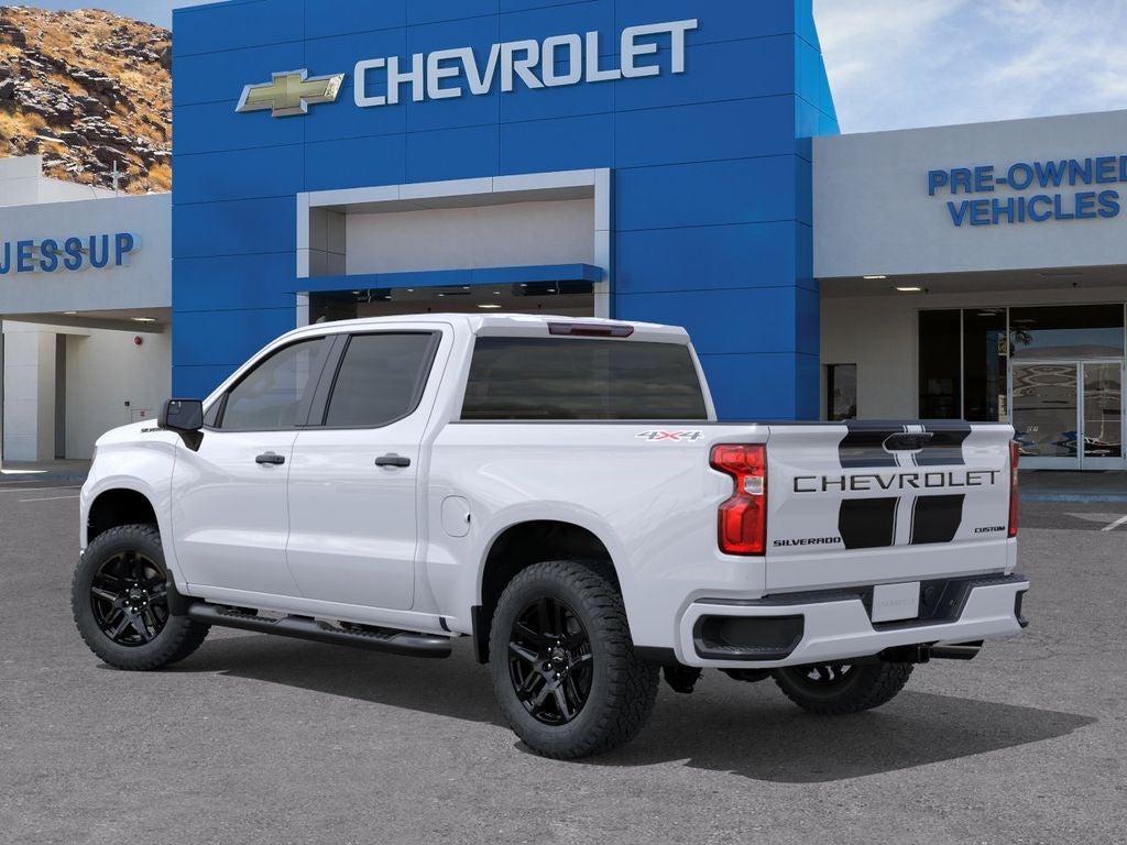 2026 Chevrolet Silverado 1500 — rear three-quarter view
