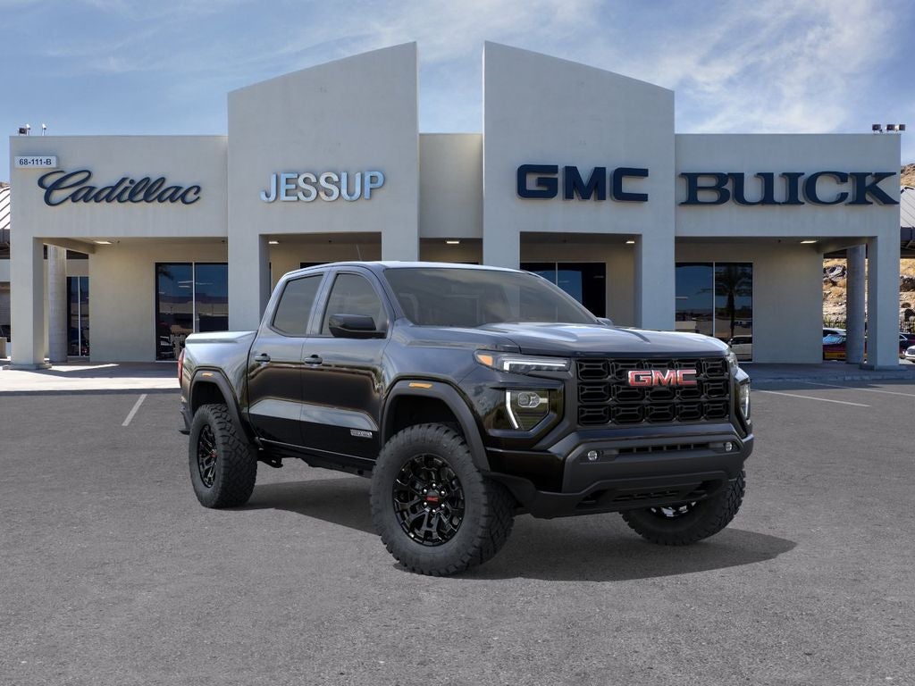 2026 GMC Canyon Elevation in Onyx Black — front three-quarter view