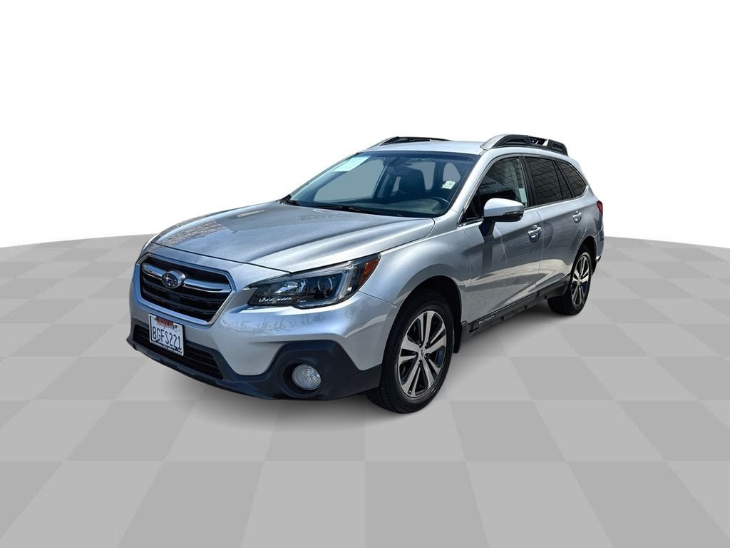 2019 Subaru Outback 2.5i Limited in Silver — front three-quarter view