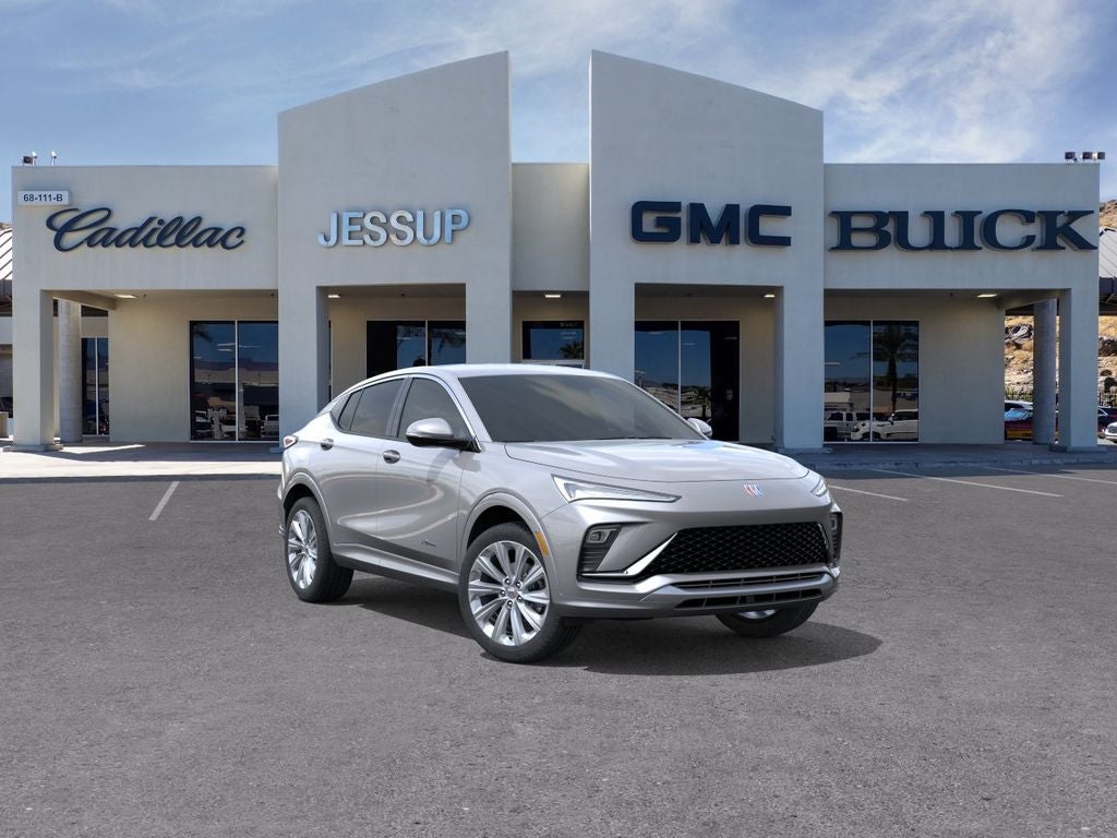 2026 Buick Envista Avenir in Moonstone Gray Metallic — front three-quarter view