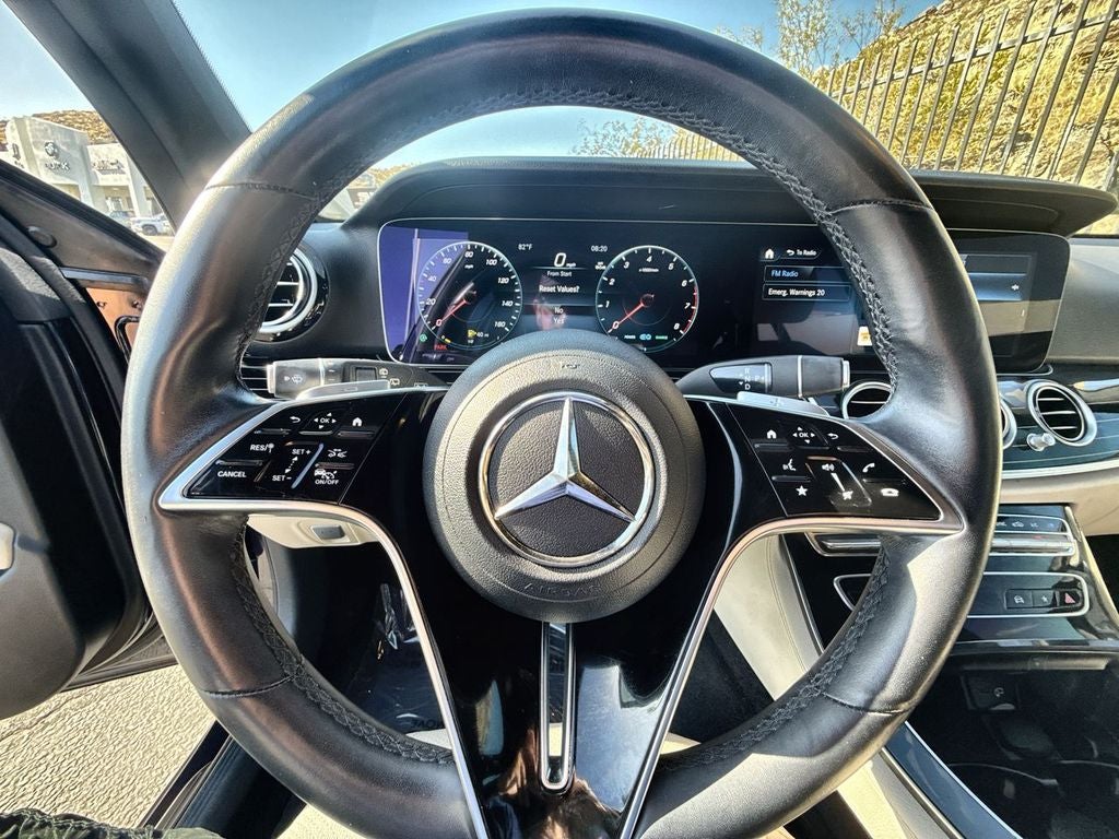 2022 Mercedes-Benz E-Class — rear three-quarter view